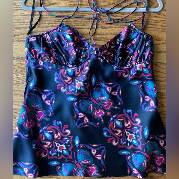 Laundry by Shelli Segal Butterfly Vintage Tank - Picture 6 of 9